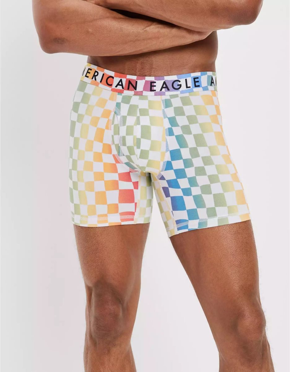 Slips American Eagle AEO Pride Checkered 6